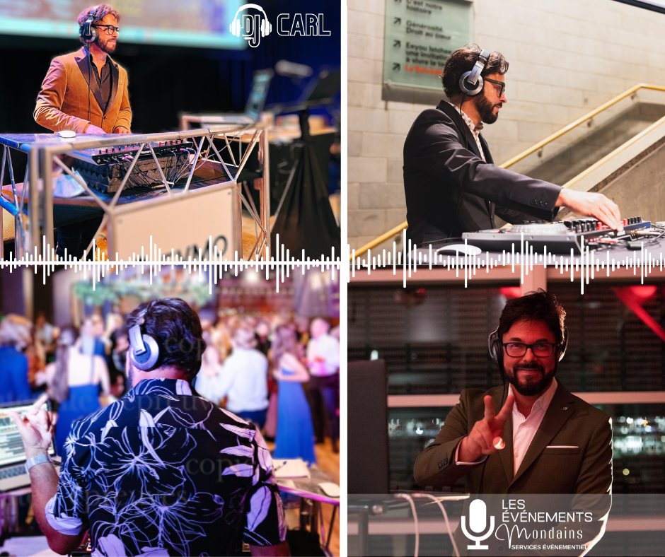 DJ Carl Labrie, DJ polyvalent pour galas, congrès et mariages au Québec