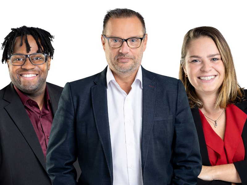 André Auger et l'équipe des Événements Mondains