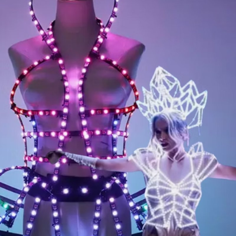 Personnage lumineux (DEL)